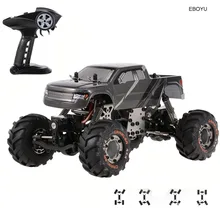 EBOYU 2098B 1:24 2.4GHz 4WD 4WS Devastator Rock RC Crawler RTR with Double Servo Off-Road RC Car RTR-Random Color
EBOYU 2098B 1:24 2.4GHz 4WD 4WS Devastator Rock RC Crawler RTR with Double Servo Off-Road RC Car RTR-Random Color