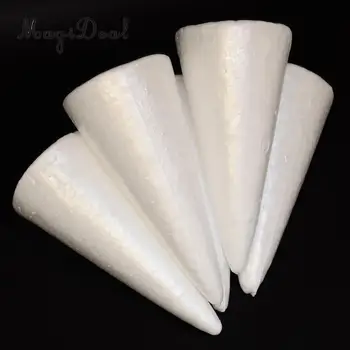 MagiDeal 5 Pieces Unfinished Blank DIY Christmas Tree Cone Shape Styrofoam Foam for Ornament Making Modeling Craft DIY 150mm
MagiDeal 5 Pieces Unfinished Blank DIY Christmas Tree Cone Shape Styrofoam Foam for Ornament Making Modeling Craft DIY 150mm