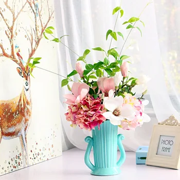 Home Decor Vase Ceramic Delicate Fashion Office Desktop Palace Style Table Decoration Wedding Modern Ceramic Blue Vases
Home Decor Vase Ceramic Delicate Fashion Office Desktop Palace Style Table Decoration Wedding Modern Ceramic Blue Vases