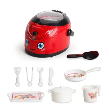 Mini Rice Cooker Models with Accessories Pretend Play Toys Simulation Children Kitchen Household Appliances Toy Kids Gifts
Mini Rice Cooker Models with Accessories Pretend Play Toys Simulation Children Kitchen Household Appliances Toy Kids Gifts