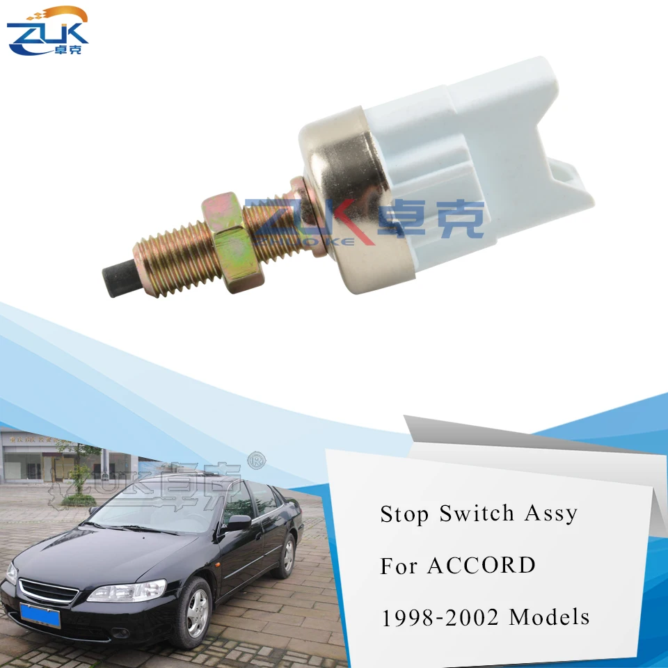 ZUK Stop Light Switch Brake Light Control Switch Button For HONDA ACCORD 1998 1999 2000 2001 2002 OE#35350-S84-003
ZUK Stop Light Switch Brake Light Control Switch Button For HONDA ACCORD 1998 1999 2000 2001 2002 OE#35350-S84-003