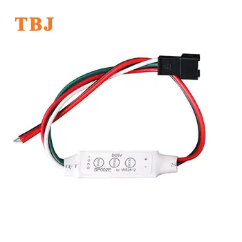 DC5-24V SP002E 3 Key Mini RGB Pixels Dream Color Controller for WS2811 WS2812B LED Strip lights
DC5-24V SP002E 3 Key Mini RGB Pixels Dream Color Controller for WS2811 WS2812B LED Strip lights