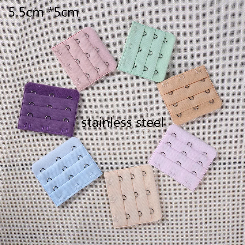 10 pieces stainless steel Bra buckle 3rows 4 Hooks 24 Colors Belt Clasp Comfort Underwear Buckle Clips
10 pieces stainless steel Bra buckle 3rows 4 Hooks 24 Colors Belt Clasp Comfort Underwear Buckle Clips