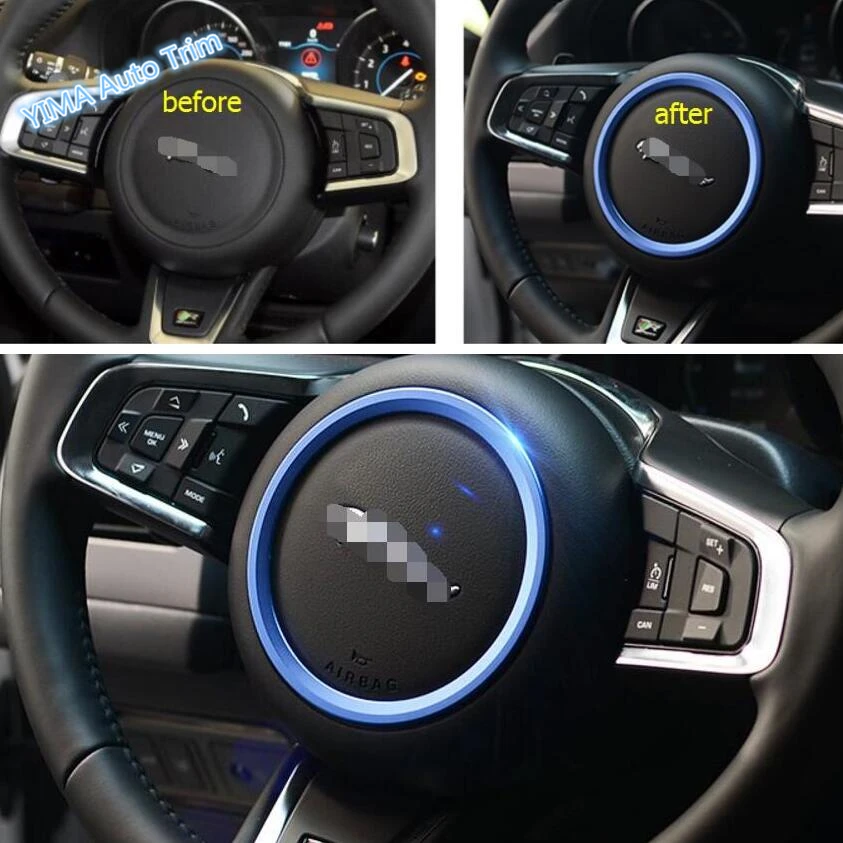 Lapetus Auto Styling Central Steering Wheel Decoration Ring Cover Trim 1 Pcs Tricolor Fit For Jaguar XF 2016 2017 2018 2019
Lapetus Auto Styling Central Steering Wheel Decoration Ring Cover Trim 1 Pcs Tricolor Fit For Jaguar XF 2016 2017 2018 2019