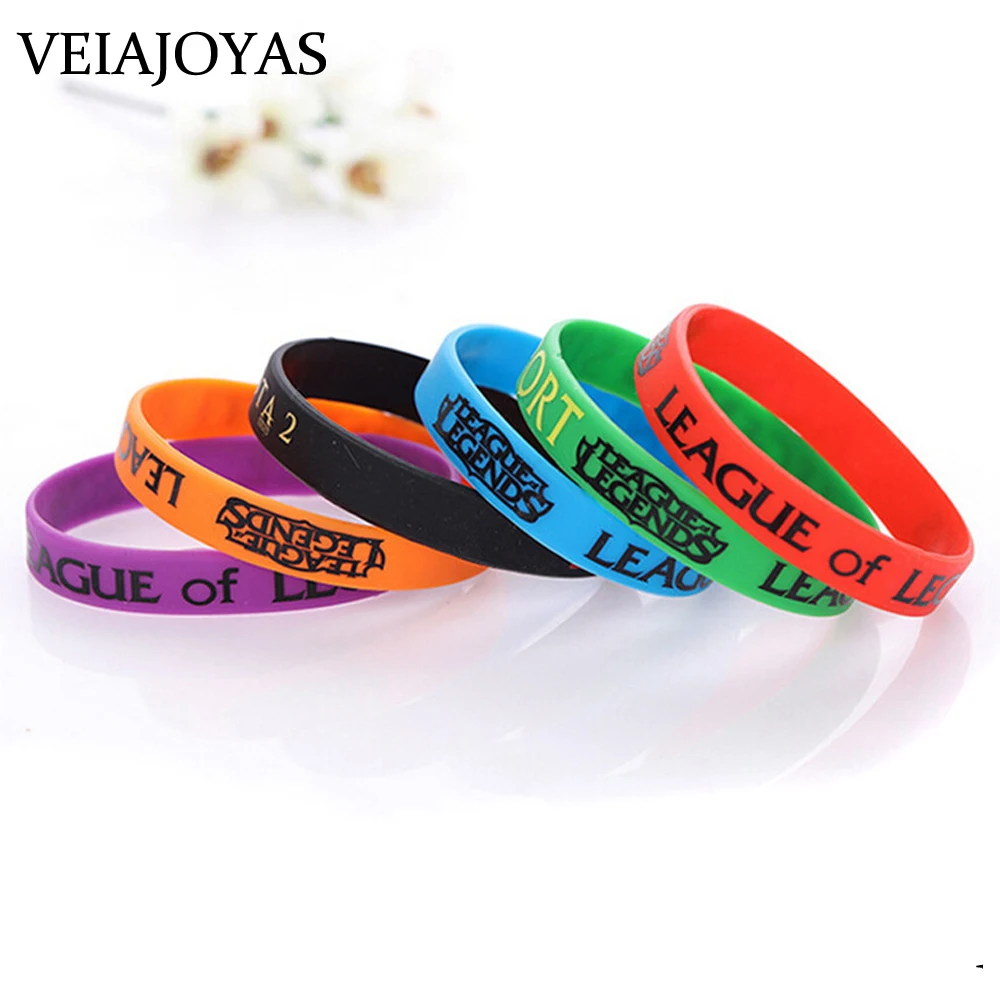 Silicon Bracelet LOL League Wristband Bracelet Printed with ADC JUNGLE MID SUPPORT DOTA 2 Game Bangles Gifts Jewelry Accessories
Silicon Bracelet LOL League Wristband Bracelet Printed with ADC JUNGLE MID SUPPORT DOTA 2 Game Bangles Gifts Jewelry Accessories