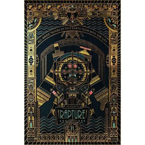 FX1368 New Bioshock Rapture Infinite Hot Video Game Cover Custom Poster Art Silk Light Canvas Home Room Wall Printing Decor
FX1368 New Bioshock Rapture Infinite Hot Video Game Cover Custom Poster Art Silk Light Canvas Home Room Wall Printing Decor