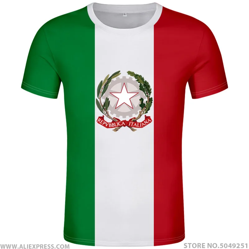 ITALY t shirt diy free custom made name number ita t-shirt nation flag it italian country italia college print logo text clothes
ITALY t shirt diy free custom made name number ita t-shirt nation flag it italian country italia college print logo text clothes