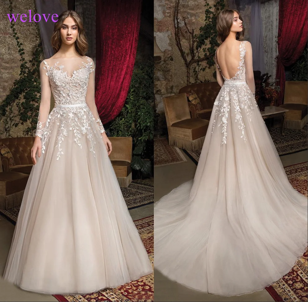 Vestige De Noiva Long Sleeve Lace Wedding Dresses Tulle Plus Size Weddingdress China Weding Bride Bridal Gowns Weeding Dress 
Vestige De Noiva Long Sleeve Lace Wedding Dresses Tulle Plus Size Weddingdress China Weding Bride Bridal Gowns Weeding Dress