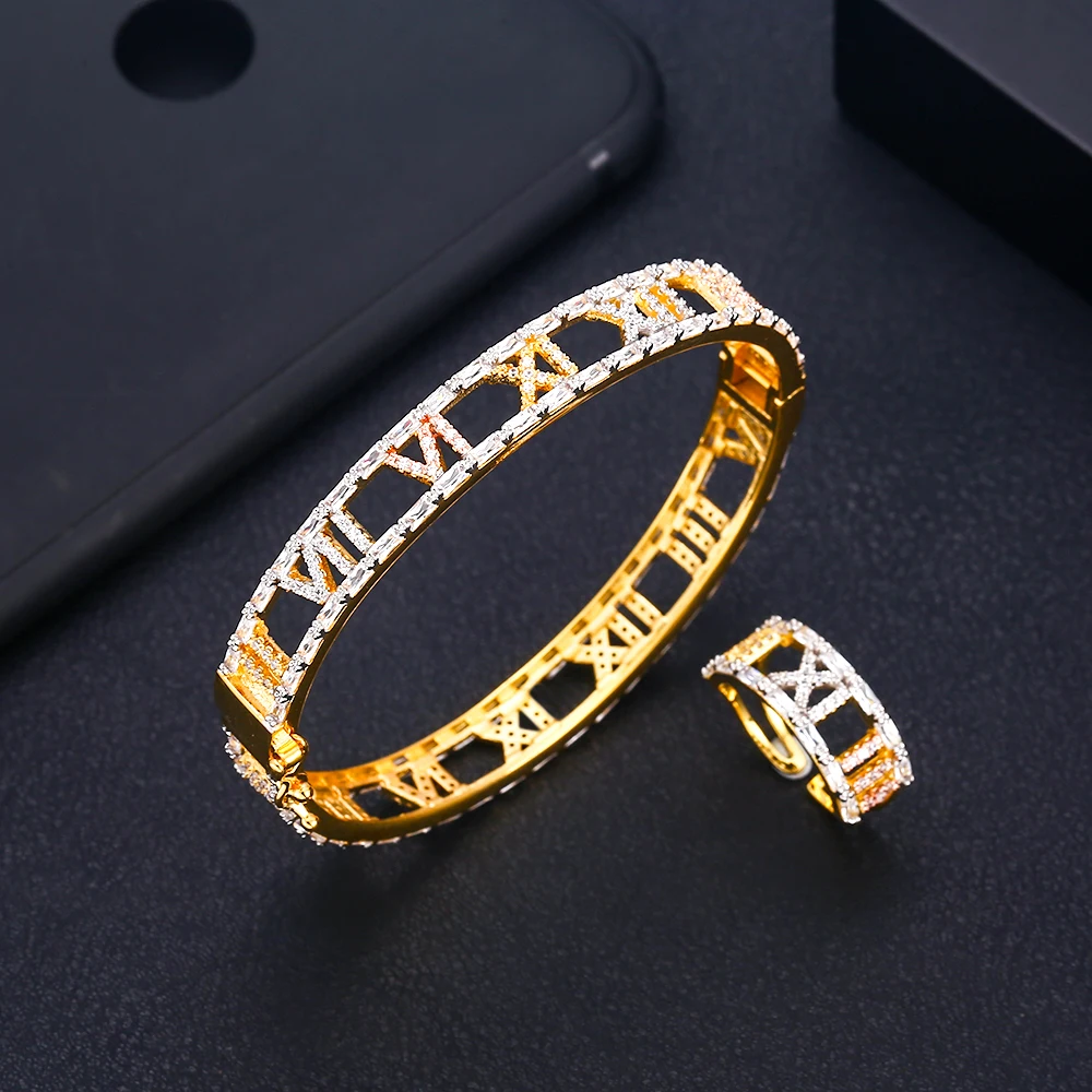 jankelly luxury Unique African Bangle Ring Set Jewelry Sets For Women Wedding Cubic Zircon Crystal CZ Dubai Bridal Jewelry Set
jankelly luxury Unique African Bangle Ring Set Jewelry Sets For Women Wedding Cubic Zircon Crystal CZ Dubai Bridal Jewelry Set