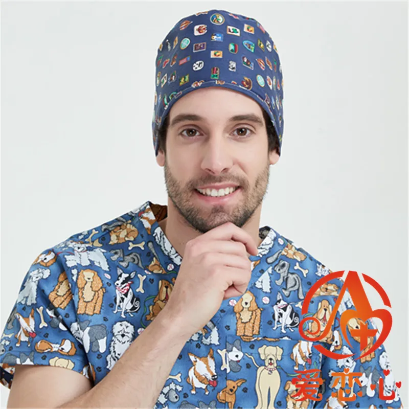 A-Hospital dental clinic Pediatrician cute cotton medical cap surgical cap cartoon printing surgical accessories
A-Hospital dental clinic Pediatrician cute cotton medical cap surgical cap cartoon printing surgical accessories