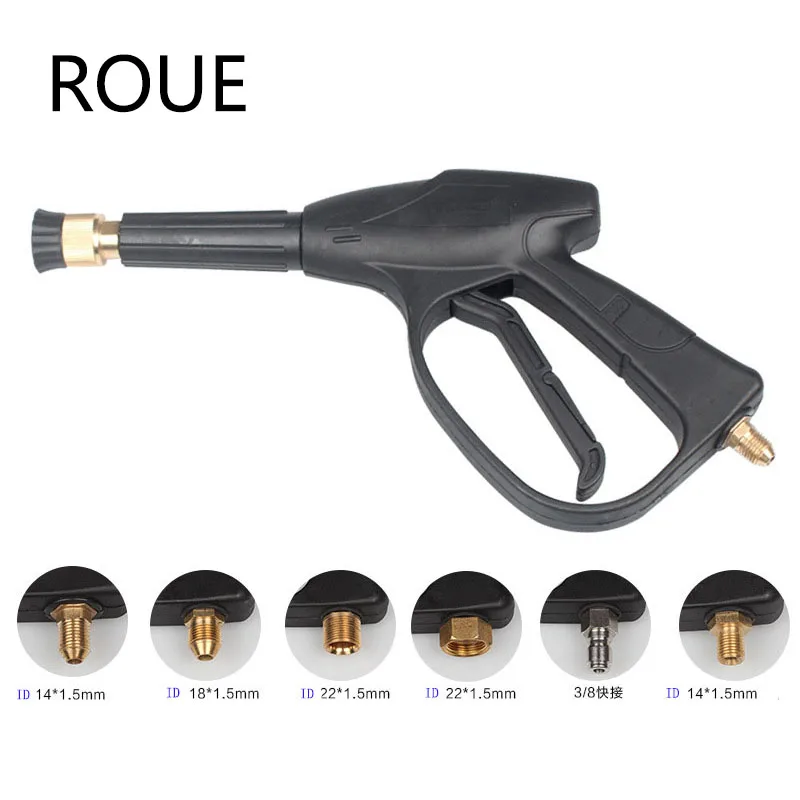 High Pressure Car Washer Gun Washer Gun Fan shaped water gun For Car Pressure Power Washers
High Pressure Car Washer Gun Washer Gun Fan shaped water gun For Car Pressure Power Washers