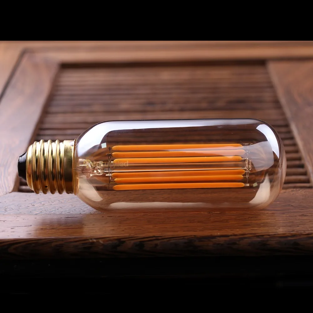 6W Hargodman T45 Dimmable LED Bulb E26 E27 Base Edison Style 6W Hargodman T45 Dimmable LED Bulb E26 E27 Base Edison Style