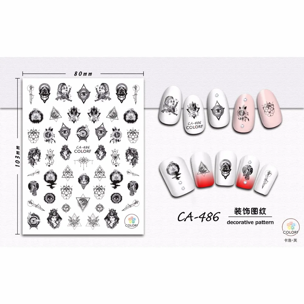SUPER THIN SELF ADHESIVE 3D NAIL ART NAIL SLIDER STICKER FLOWER TATTOO TRIBAL PATTERN GEOMETRIC ROSE X-RAY FLOWER CA483-491
SUPER THIN SELF ADHESIVE 3D NAIL ART NAIL SLIDER STICKER FLOWER TATTOO TRIBAL PATTERN GEOMETRIC ROSE X-RAY FLOWER CA483-491