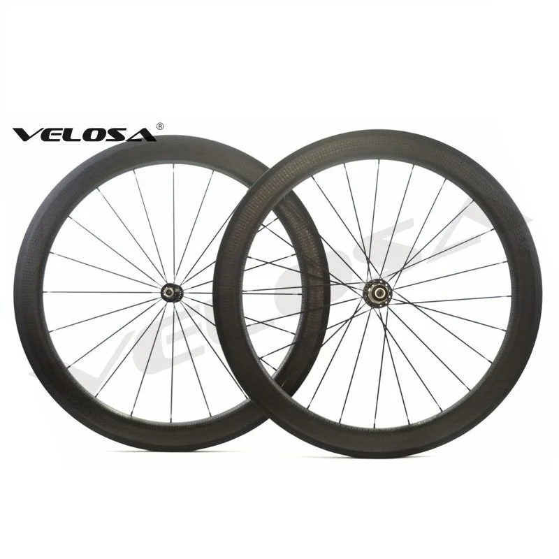 

Velosa 404 58mm dimple wheels,700C road bike carbon wheels,special brake track,clincher/tubular version