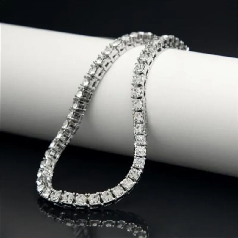 1 Row Bling Iced Out Mens Zircon Tennis Chain Bracelet Women Men Hip Hop CZ Link Chain Jewelry Gold Silver Black Color
1 Row Bling Iced Out Mens Zircon Tennis Chain Bracelet Women Men Hip Hop CZ Link Chain Jewelry Gold Silver Black Color