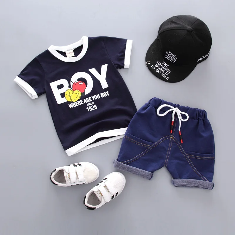 Hot Sale Brand Boys Clothing Children Summer Boys Clothes Cartoon Kids Boy Clothing Set T-shit + Pants baby set Cotton
Hot Sale Brand Boys Clothing Children Summer Boys Clothes Cartoon Kids Boy Clothing Set T-shit + Pants baby set Cotton