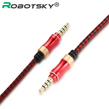 Universial 3.5mm Audio Cable 1.5M Nylon Car AUX Cabel 3.5 mm Jack Phone Extension Cable for Car iPad Tablet Smartphone Headset
Universial 3.5mm Audio Cable 1.5M Nylon Car AUX Cabel 3.5 mm Jack Phone Extension Cable for Car iPad Tablet Smartphone Headset