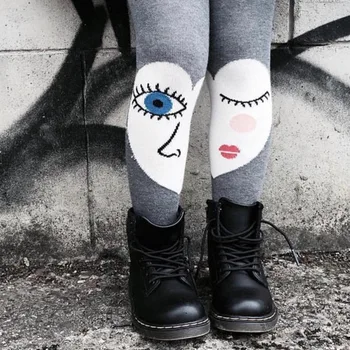 KACAKID Baby Girls Pantyhose Cartoon Characters Kids Children Baby Girls Pantyhose Cotton Expression Baby Girls Pantyhose ka1120