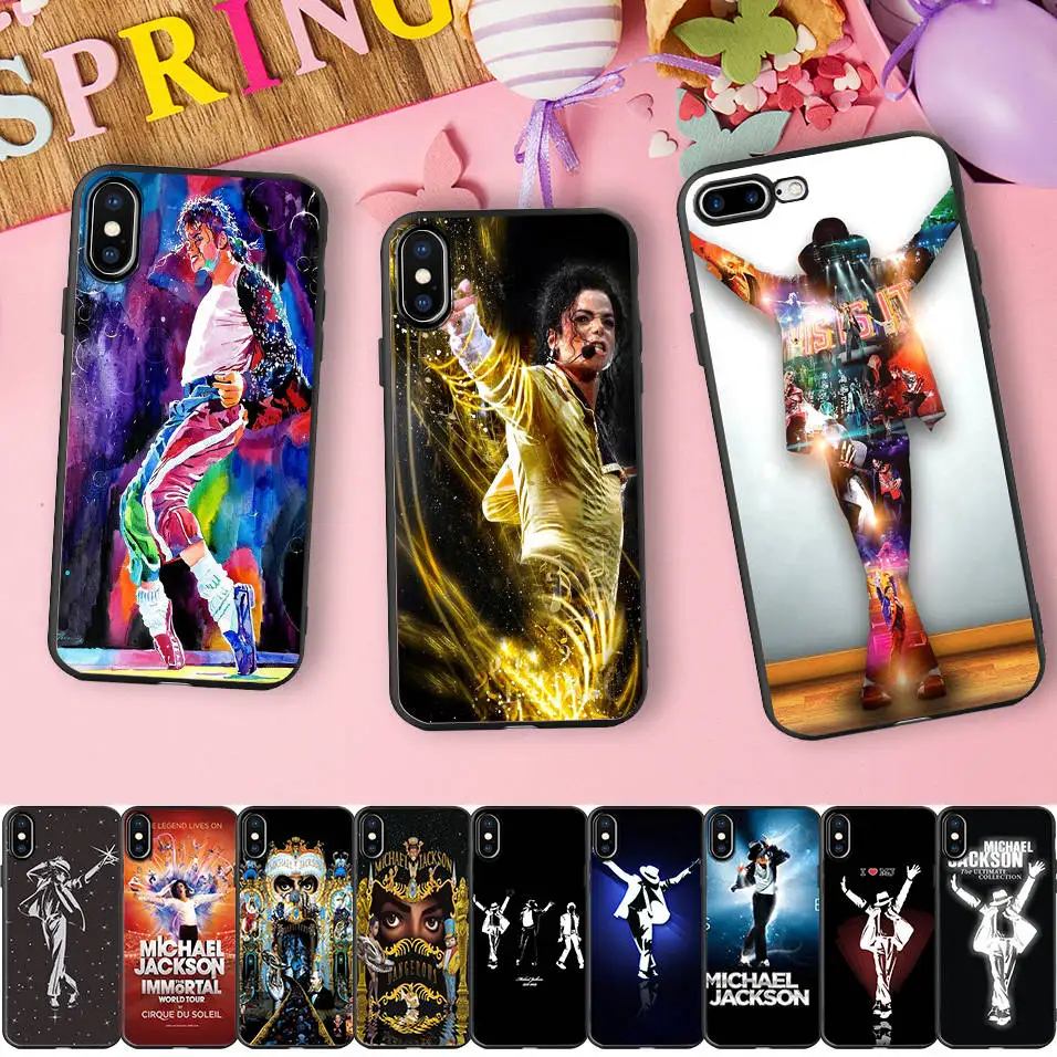 Michael Jackson Photo Black Capa Soft Silicone Phone Case for iPhone X 5 S 5S XR XS Max 6 6S 7 8 Plus MJ Dangerous Cover
Michael Jackson Photo Black Capa Soft Silicone Phone Case for iPhone X 5 S 5S XR XS Max 6 6S 7 8 Plus MJ Dangerous Cover