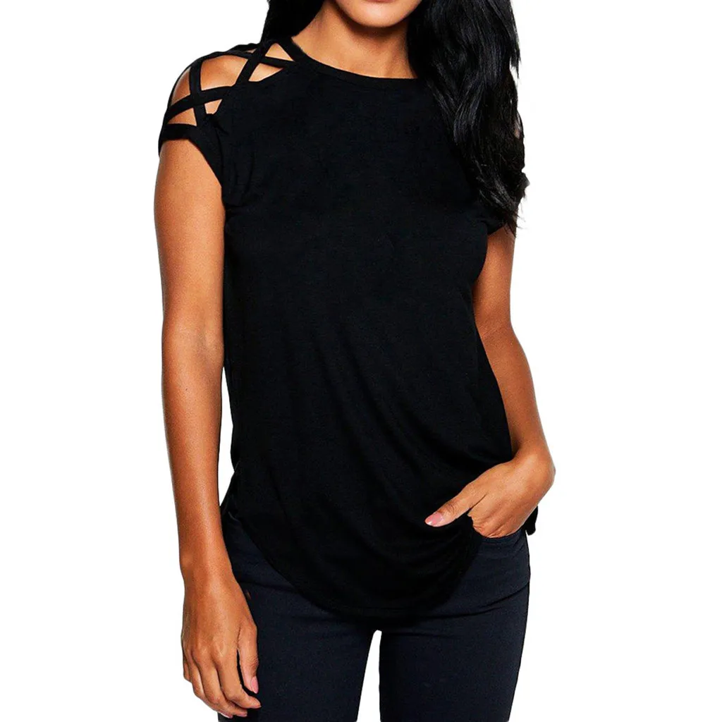 FREE OSTRICH Women Shirts Round Neck Solid Color Strapless Solid Black Casual Trend Elegant Noble Vogue Summer Blouse Shirts
FREE OSTRICH Women Shirts Round Neck Solid Color Strapless Solid Black Casual Trend Elegant Noble Vogue Summer Blouse Shirts