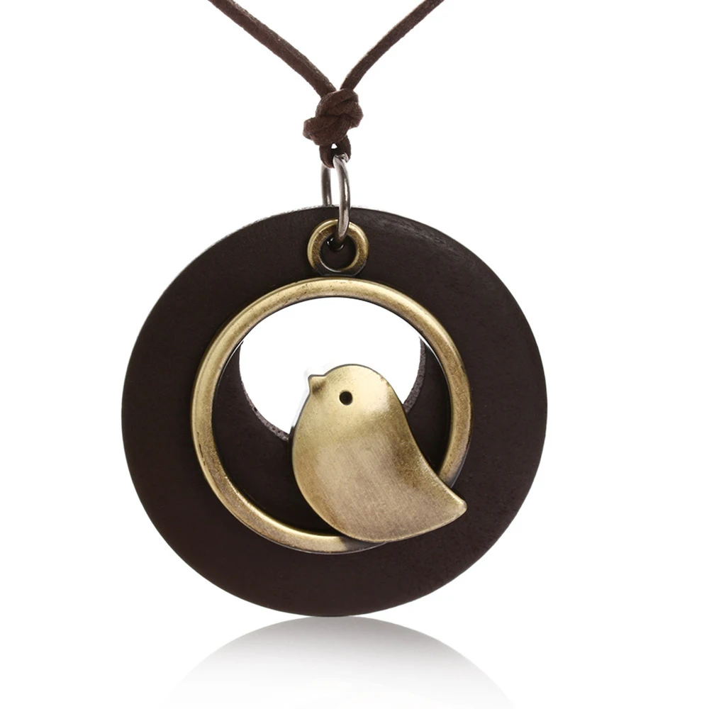 1pc Woman Jewelry Statement Bird Wooden Pendants Necklaces Bead Pendant Vintage Long Sweater Necklace Women Chrismas Gifts
1pc Woman Jewelry Statement Bird Wooden Pendants Necklaces Bead Pendant Vintage Long Sweater Necklace Women Chrismas Gifts