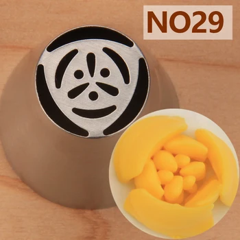 (30pcs/lot)Free Shipping Stainless Steel Cake Decorating Specialty Russian Flower Icing Nozzle #NO29
(30pcs/lot)Free Shipping Stainless Steel Cake Decorating Specialty Russian Flower Icing Nozzle #NO29