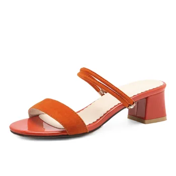 2018 summer simple and comfortable thick heel with open toe set foot 31-52 yards female sandals 18420
2018 summer simple and comfortable thick heel with open toe set foot 31-52 yards female sandals 18420