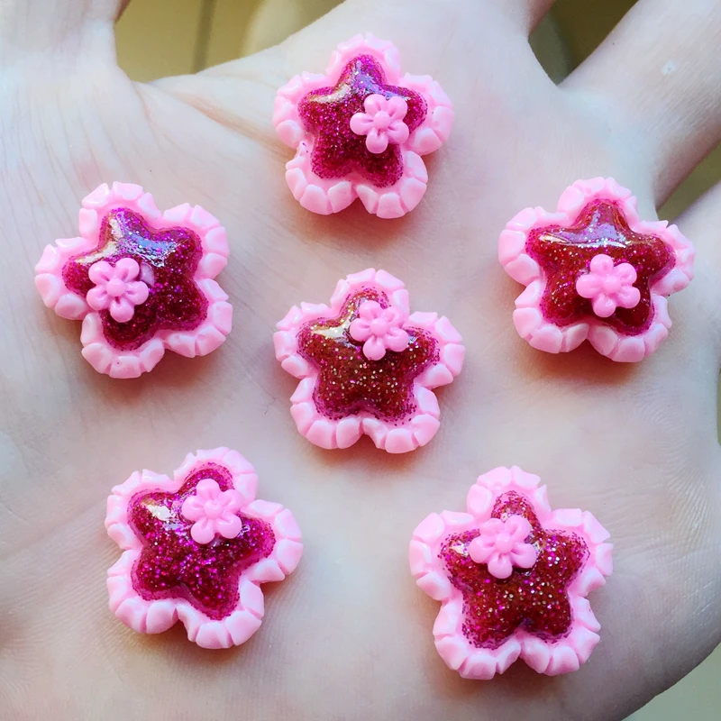 72PCS 20mm glittering flower flat back clothing button party decoration rhinestone scrapbook.-A024*6
72PCS 20mm glittering flower flat back clothing button party decoration rhinestone scrapbook.-A024*6
