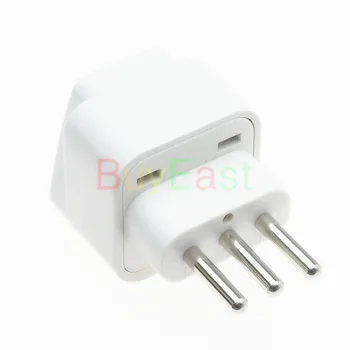 Lot 10 Italian Uruguay Travel Adapter Type L Plug Multi Outlet Convert EU/GE/US/AU/UK/.... World Plug AC100~250V 10A White Color
Lot 10 Italian Uruguay Travel Adapter Type L Plug Multi Outlet Convert EU/GE/US/AU/UK/.... World Plug AC100~250V 10A White Color