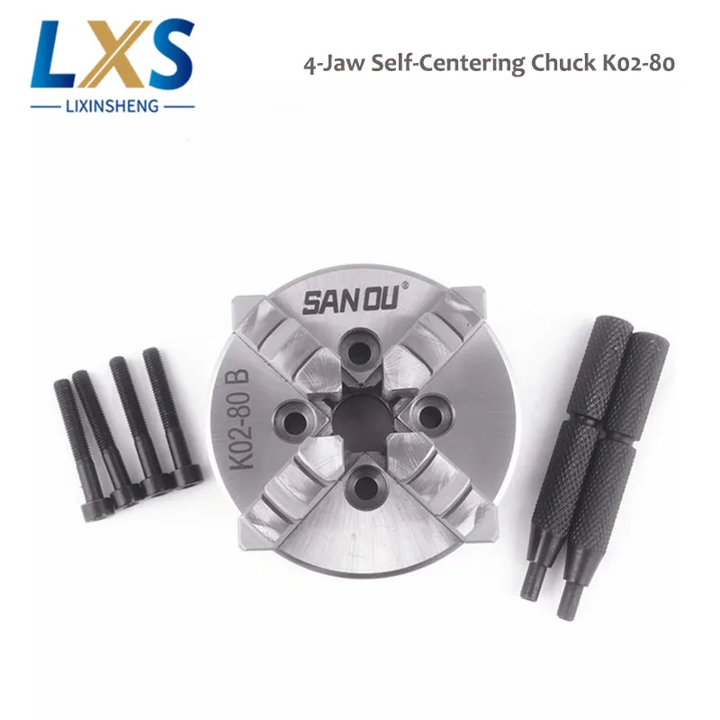Self Centering Chuck Thread Mount Reversible 4 Jaws Manual Chuck K02 50 63 80 100 For Woodworking Machine
Self Centering Chuck Thread Mount Reversible 4 Jaws Manual Chuck K02 50 63 80 100 For Woodworking Machine