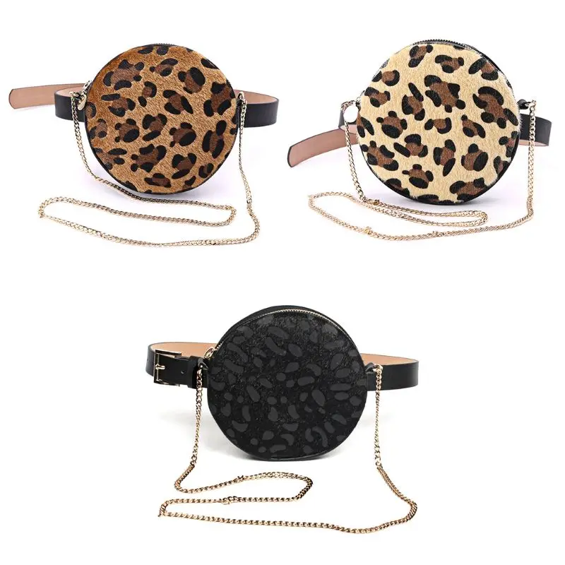 Women's Fanny Pack PU Chest Bag with Chain Belt Purse Phone Pouch Sport Waist Bags
Women's Fanny Pack PU Chest Bag with Chain Belt Purse Phone Pouch Sport Waist Bags