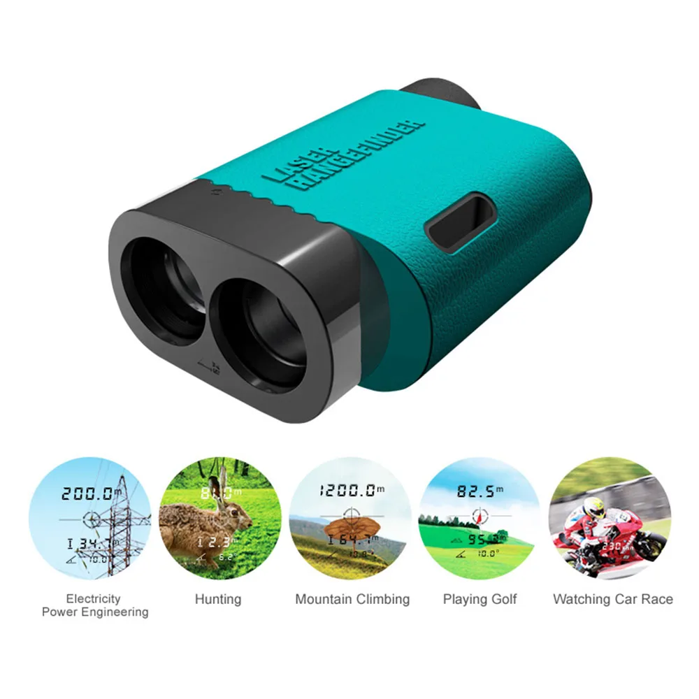 

Mileseey Telescope Laser Rangefinder 1000m Laser Distance Meter Monocular Golf hunting laser Range Finder tape Measure Roulette