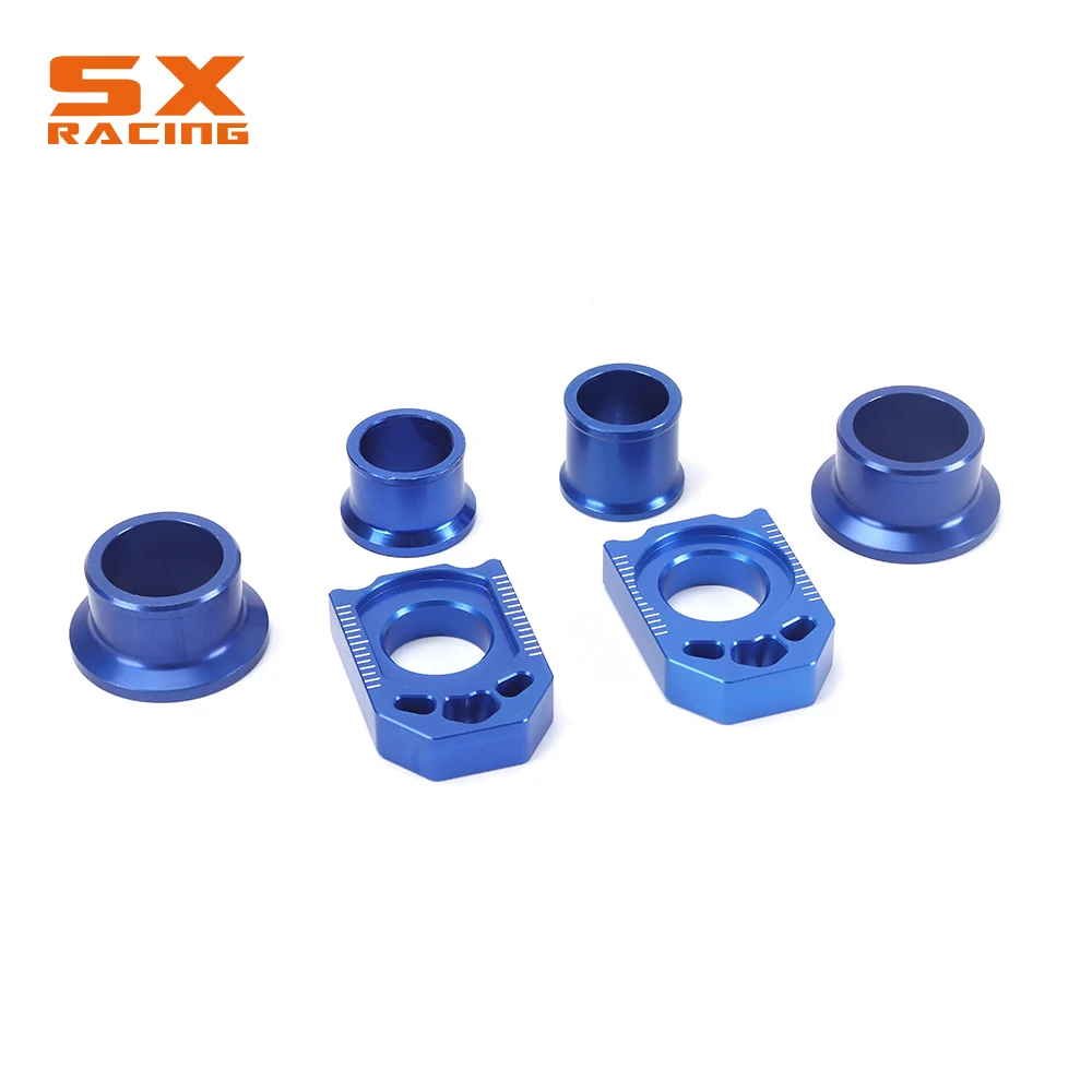 Blue Front Rear Wheel Hub Spracers & Rear Chain Adjuster Axle Block For YAMAHA YZF250 2012 2013 YZF450 YZF 250 450 10 11 12 13 
Blue Front Rear Wheel Hub Spracers & Rear Chain Adjuster Axle Block For YAMAHA YZF250 2012 2013 YZF450 YZF 250 450 10 11 12 13