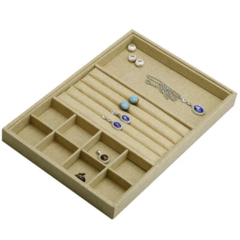 2016 Korea Linen Jewelry Display Plate Earrings Ring Necklace Show Board Jewelry Display tray jewelry showcase
2016 Korea Linen Jewelry Display Plate Earrings Ring Necklace Show Board Jewelry Display tray jewelry showcase