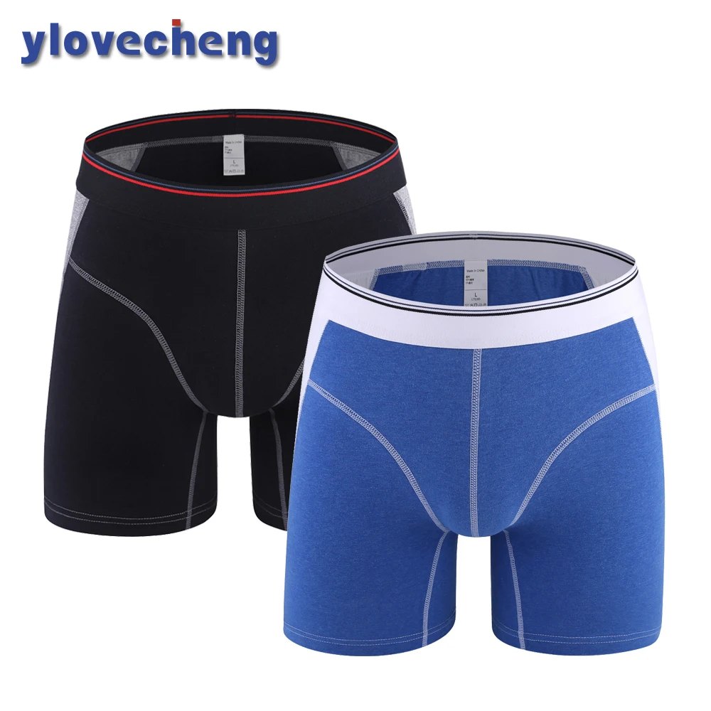 2Pcs/lot Men Boxers Long Underwear Cotton Man Boxershorts Breathable Solid Boxers Underwear boxer
2Pcs/lot Men Boxers Long Underwear Cotton Man Boxershorts Breathable Solid Boxers Underwear boxer