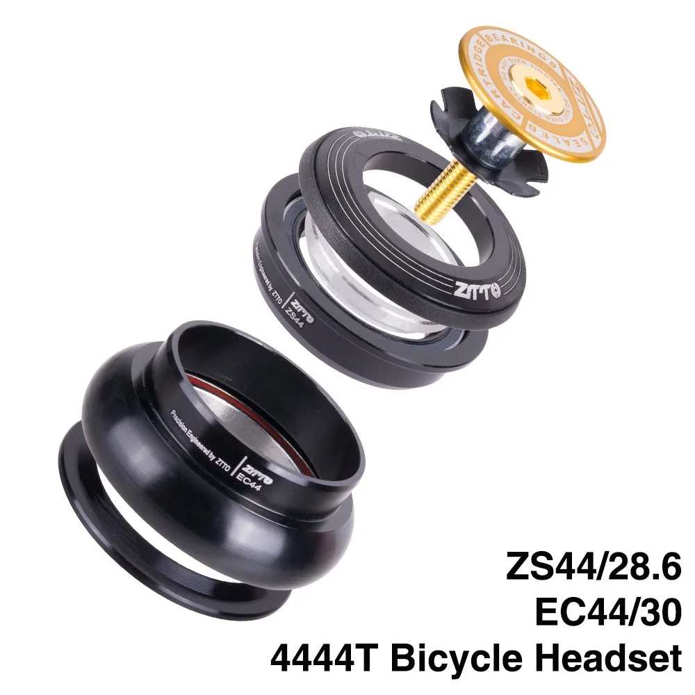 4444T MTB Bike Road Bicycle Headset 44mm ZS44 CNC 1 1/8"-1 1/2" 1.5 Tapered Tube fork Internal Threadless EC44 Headset
4444T MTB Bike Road Bicycle Headset 44mm ZS44 CNC 1 1/8"-1 1/2" 1.5 Tapered Tube fork Internal Threadless EC44 Headset