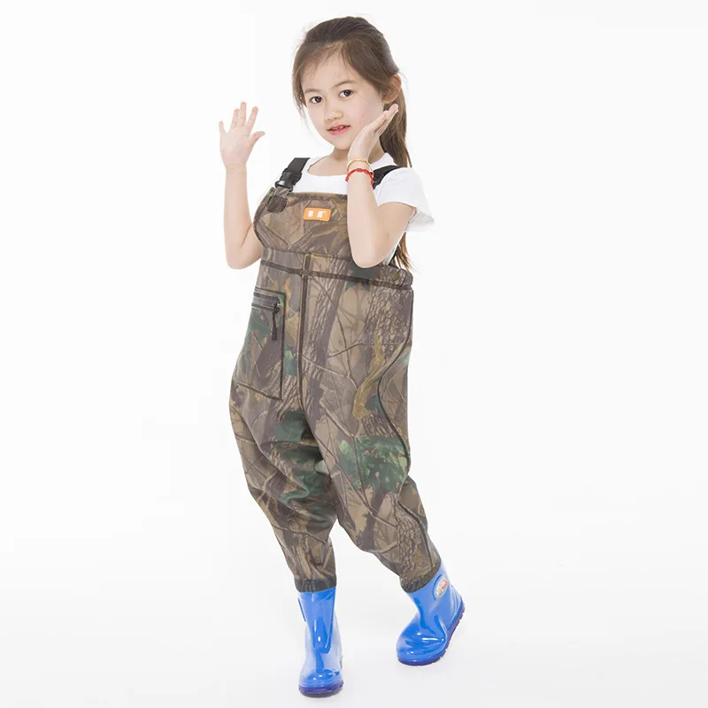 kids Waterproof wading pants with Boots Children Outdoor Sports Fishing Hunting jumpsuit Breathable Wading Pants Rain Pants W065
kids Waterproof wading pants with Boots Children Outdoor Sports Fishing Hunting jumpsuit Breathable Wading Pants Rain Pants W065