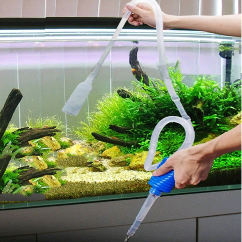 Aquarium Fish Tank Vacuum Gravel Water Filter Cleaner Siphon Pump Manual Cleaner Pump Safe Vacuum 1.8m
Aquarium Fish Tank Vacuum Gravel Water Filter Cleaner Siphon Pump Manual Cleaner Pump Safe Vacuum 1.8m