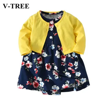 Baby Girl Clothing Set Floral Long Sleeve Coats +dress Newborn Clothes Sets 6-24M Children Outfit Infant Suit For Babies
Baby Girl Clothing Set Floral Long Sleeve Coats +dress Newborn Clothes Sets 6-24M Children Outfit Infant Suit For Babies