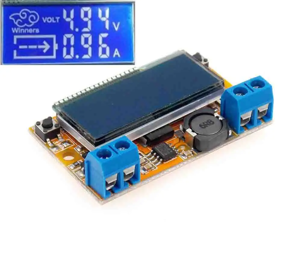 Dual Display DC-DC 5-23V To 0-16.5V 3A Max Step Down Power Supply Buck Converter Adjustable LCD Step-down Voltage Regulator
Dual Display DC-DC 5-23V To 0-16.5V 3A Max Step Down Power Supply Buck Converter Adjustable LCD Step-down Voltage Regulator