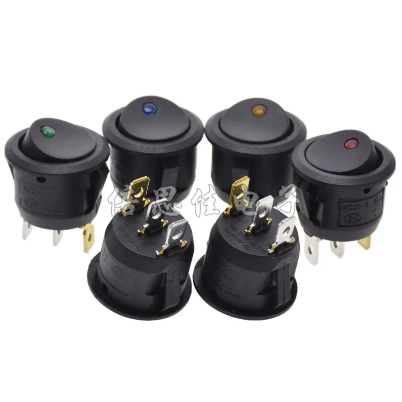 1pcs SPST Switch 12V led rocker switch Led Dot Light 3 pins ON-OFF Rocker Switch LED illuminated Car Dashboard Dash Boat Toggle
1pcs SPST Switch 12V led rocker switch Led Dot Light 3 pins ON-OFF Rocker Switch LED illuminated Car Dashboard Dash Boat Toggle