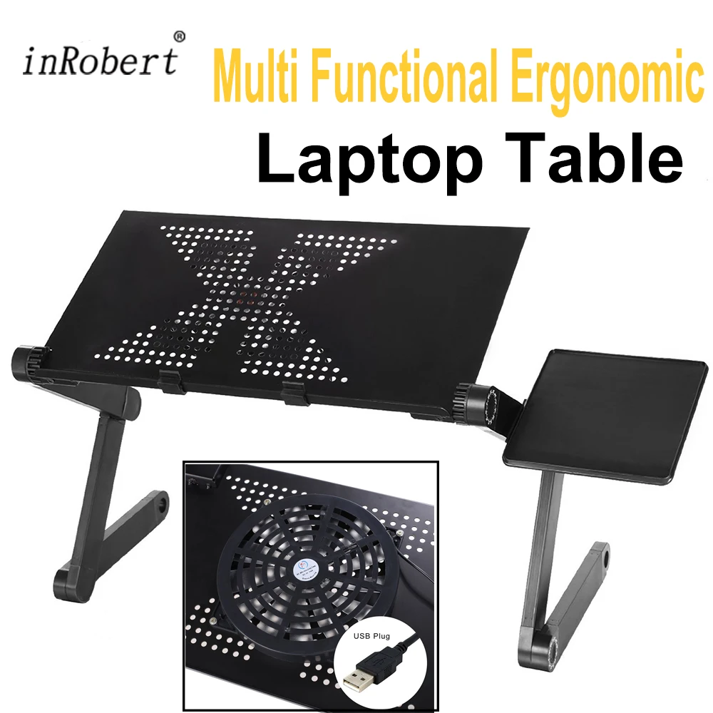 Multi-Functional-Ergonomic-Foldable-Laptop-Stand-Come-With-USB-Cooler-and-Mouse-Pad-Portable-Laptop-Mesa