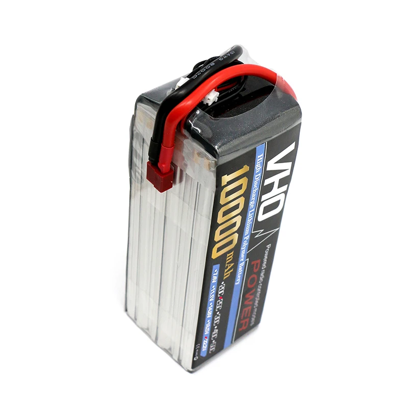 VHO 6S Lipo 22.2V 10000Mah Lithium Battery EC5 or T or XT60 XT90 XT150 or TRX plug For RC Helicopter Qudcopter Drone Car Boat
VHO 6S Lipo 22.2V 10000Mah Lithium Battery EC5 or T or XT60 XT90 XT150 or TRX plug For RC Helicopter Qudcopter Drone Car Boat