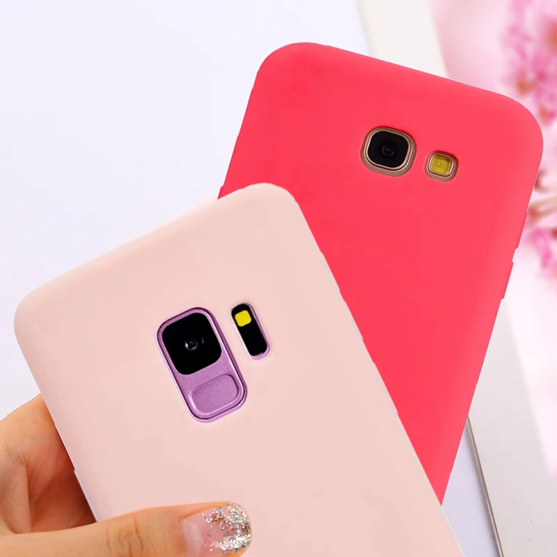 Lovely Candy Color Case for Samsung Galaxy J1 J3 J5 J7 A3 A5 A7 2016 2017 S8 S9 Plus S6 S7 Edge Silicone TPU Soft Phone Cases
Lovely Candy Color Case for Samsung Galaxy J1 J3 J5 J7 A3 A5 A7 2016 2017 S8 S9 Plus S6 S7 Edge Silicone TPU Soft Phone Cases