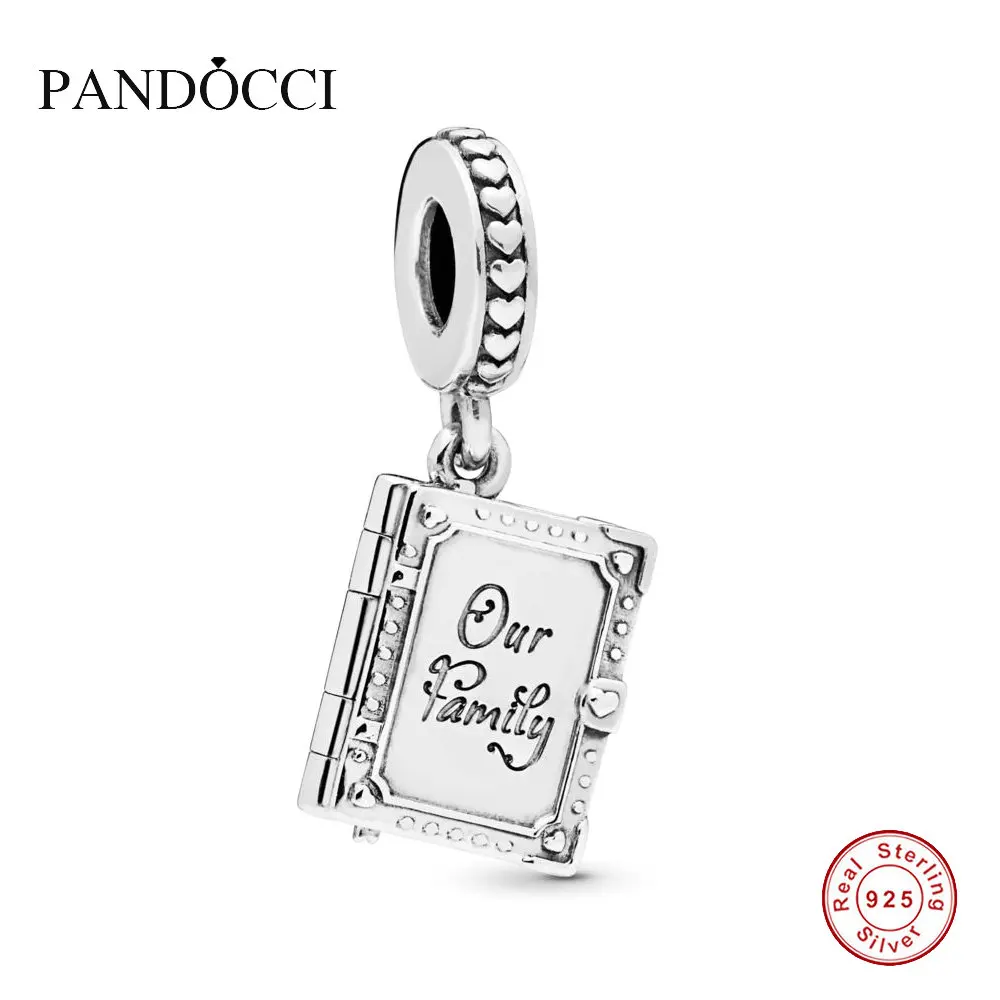 PANDOCCI 925 Sterling Silver Family Book Dangle Charm Fit Original Women Bangle Bracelet Diy Jewelry 2019 Mother's Day
PANDOCCI 925 Sterling Silver Family Book Dangle Charm Fit Original Women Bangle Bracelet Diy Jewelry 2019 Mother's Day