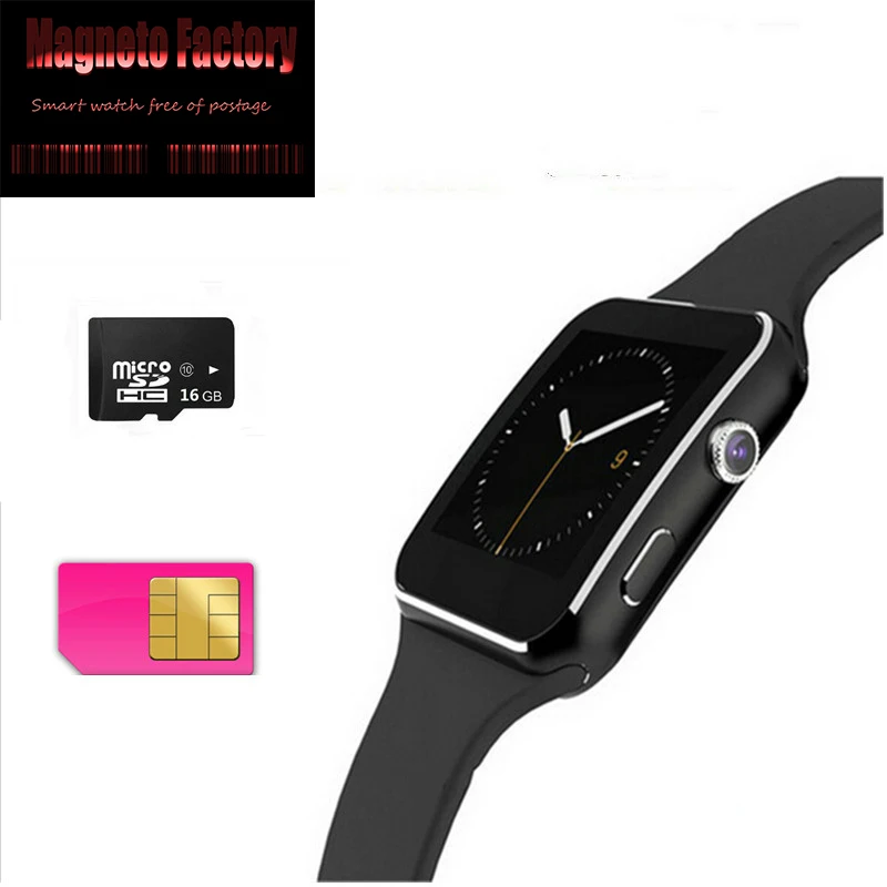 New X6 Smartphone Watch 1.54" Curved Touch Screen Smartwatch Phone Facebook SYNC MP3 Pedometer Smart Watch Anti Lost Watches
New X6 Smartphone Watch 1.54" Curved Touch Screen Smartwatch Phone Facebook SYNC MP3 Pedometer Smart Watch Anti Lost Watches