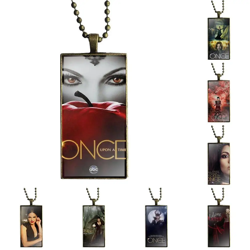 Once Upon A Time Regina Mills For Christmas Gift Bronze Color Glass Cabochon With Rectangle Shaped Pendant Choker Necklace
Once Upon A Time Regina Mills For Christmas Gift Bronze Color Glass Cabochon With Rectangle Shaped Pendant Choker Necklace