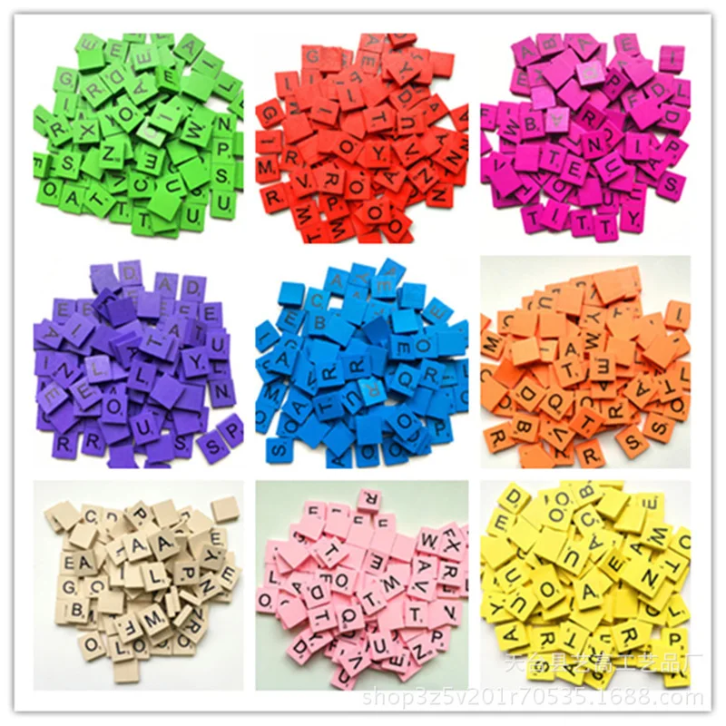 100 pcs/set English Letter Puzzle Language Toys Interactive Intelligence Education Wooden Game DIY Toys
100 pcs/set English Letter Puzzle Language Toys Interactive Intelligence Education Wooden Game DIY Toys