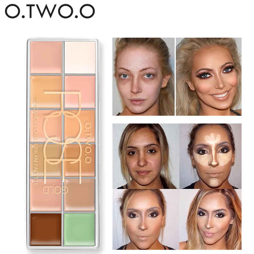 O.TWO.O Concealer Cream Primer Paleta De Corretivo Cosmetic Camouflage Concealer Palette Face Maquiagem Profissional Completa
O.TWO.O Concealer Cream Primer Paleta De Corretivo Cosmetic Camouflage Concealer Palette Face Maquiagem Profissional Completa