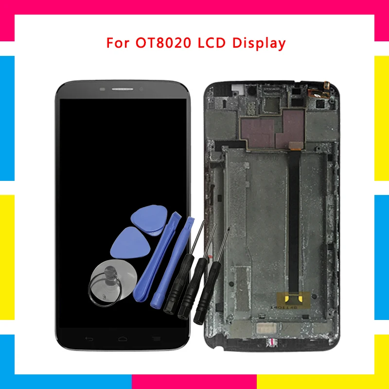 LCD Display Screen With Touch Screen Digitizer Assembly For Alcatel One Touch Hero OT8020 Replacement
LCD Display Screen With Touch Screen Digitizer Assembly For Alcatel One Touch Hero OT8020 Replacement